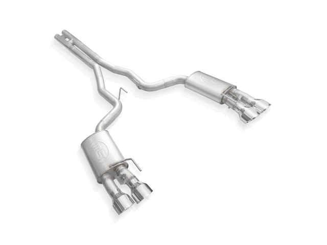 STAINLESS WORKS "LEGEND SERIES" Cat-Back Exhaust & H-Pipe w/ Polished Tips, FACTORY CONNECT (2020 Mustang Shelby GT500)