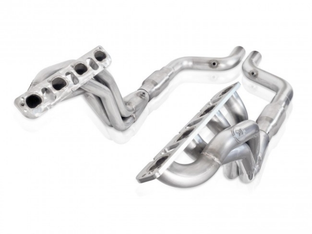 STAINLESS WORKS Long Tube Headers & Lead-Pipes w/ Catalytic Converters, Factory Connect, 2" x 3"