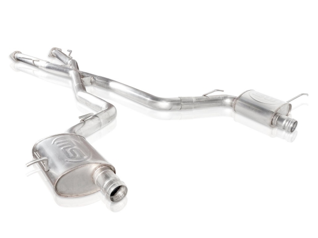 STAINLESS WORKS Cat-Back Exhaust w/o Tips, 3" (2018 Grand Cherokee TrackHawk)