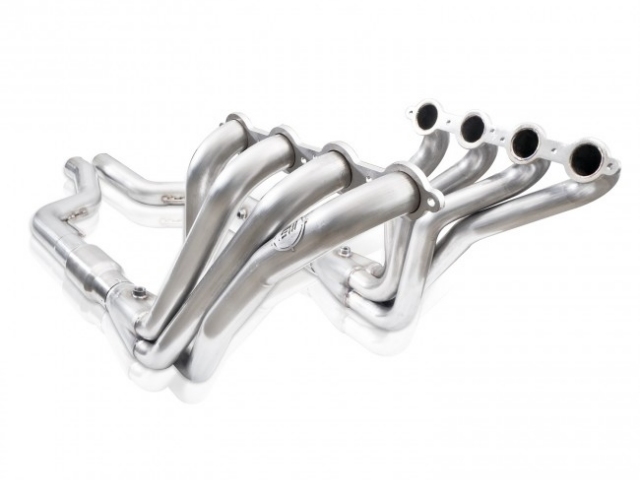STAINLESS WORKS Long Tube Headers & Lead Pipes w/ Catalytic Converters, 1-7/8" x 3", Performance Connect (2008-2009 Pontiac G8 GT)