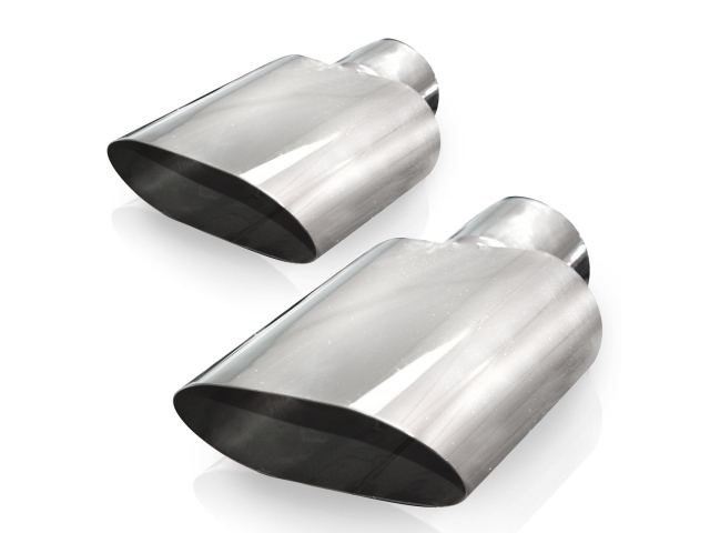 Stainless Works Big Oval Exhaust Tips [3" INLET | 9-3/4" OUTLET] (1993-2002 Firebird Trans Am)