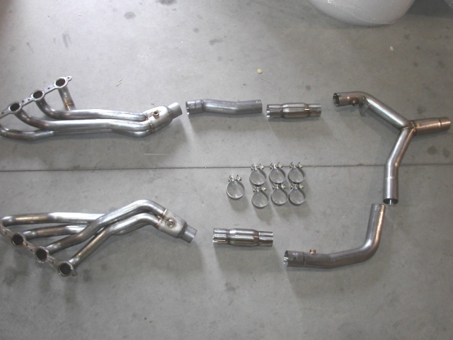 Stainless Works Long Tube Headers & Y-Pipe w/ Catalytic Converters, Factory Connect, 1-3/4" x 3" (2000 Camaro & Firebird LS1)