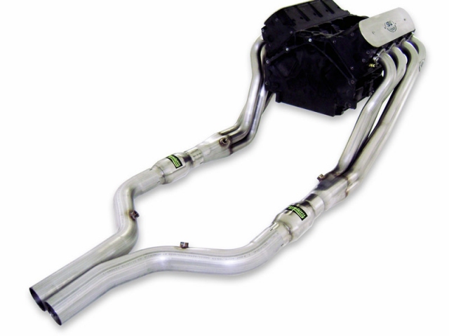 Stainless Works Long Tube Headers & Lead Pipes w/ Catalytic Converters, Performance Connect, 1-7/8" x 3" (2010-2015 Camaro SS, ZL1 & 1LE)