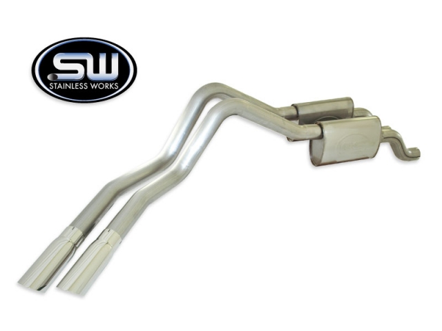 Stainless Works Turbo Chambered Exhaust, Performance Connect, 3" (2010-2014 F-150 Raptor SuperCab & SuperCrew)