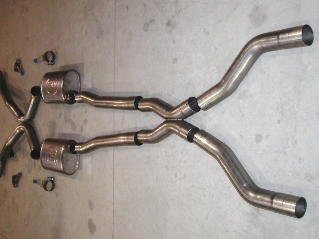 Stainless Works Turbo Chambered Exhaust, Performance Connect, 3" (1962-1967 Nova LS)