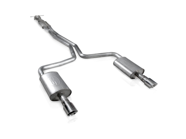 Stainless Works Dual Chambered Exhaust, Factory Connect, 2.5" (2010-2015 Taurus SHO)