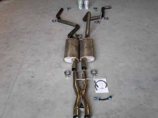 Stainless Works Turbo S-Tube Exhaust, Performance Connect, 2-1/2", Bumper Each Side (2006-2009 Trailblazer SS)