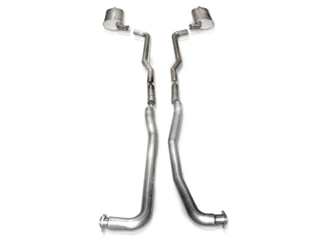 Stainless Works Turbo Chambered Exhaust, Factory Connect, 2-1/2" (1964-1967 Corvette SB)