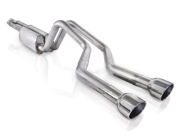 STAINLESS WORKS True Dual Exhaust, 2-1/2", FACTORY CONNECT (2006-2009 Trailblazer SS)
