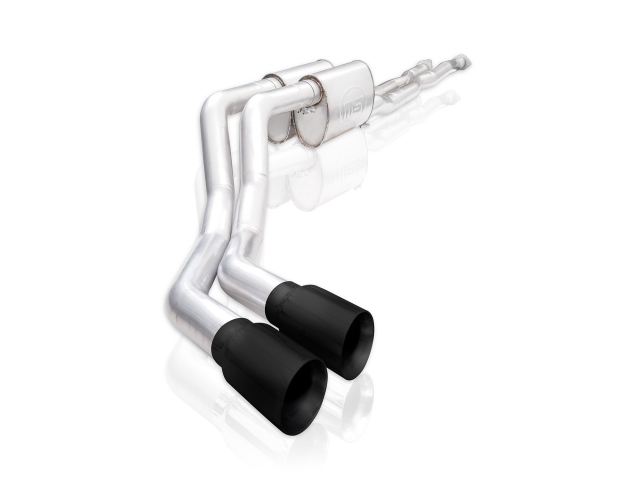 STAINLESS WORKS "LEGEND SERIES" Cat-Back Exhaust w/ Black Tips, 3", FACTORY CONNECT (2014-2020 Tundra 5.7L V8)