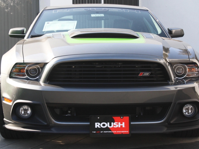 STO N SHO Detachable Front License Plate Bracket (2013-2014 ROUSH Mustang)