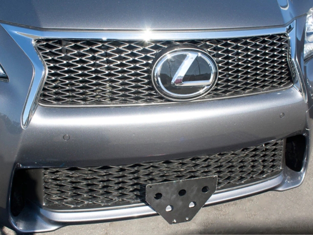 STO N SHO Detachable Front License Plate Bracket (2013-2014 Lexus GS 350 F-Sport)