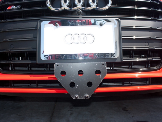 STO N SHO Detachable Front License Plate Bracket (2013-2016 Audi S5)