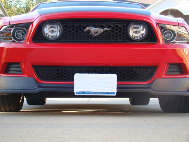 STO N SHO Detachable Front License Plate Bracket (2013-2014 Mustang RTR)
