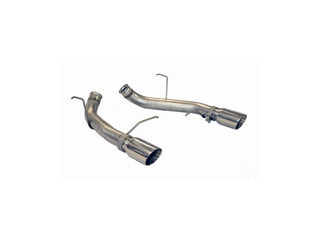 SLP Loud Mouth Dual Axle-Back Exhaust w/ 4" Tips (2011-2013 Mustang GT, Shelby GT500 & BOSS 302)