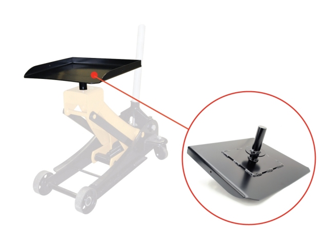 TCI Transmission Floor Jack Adapter - Click Image to Close